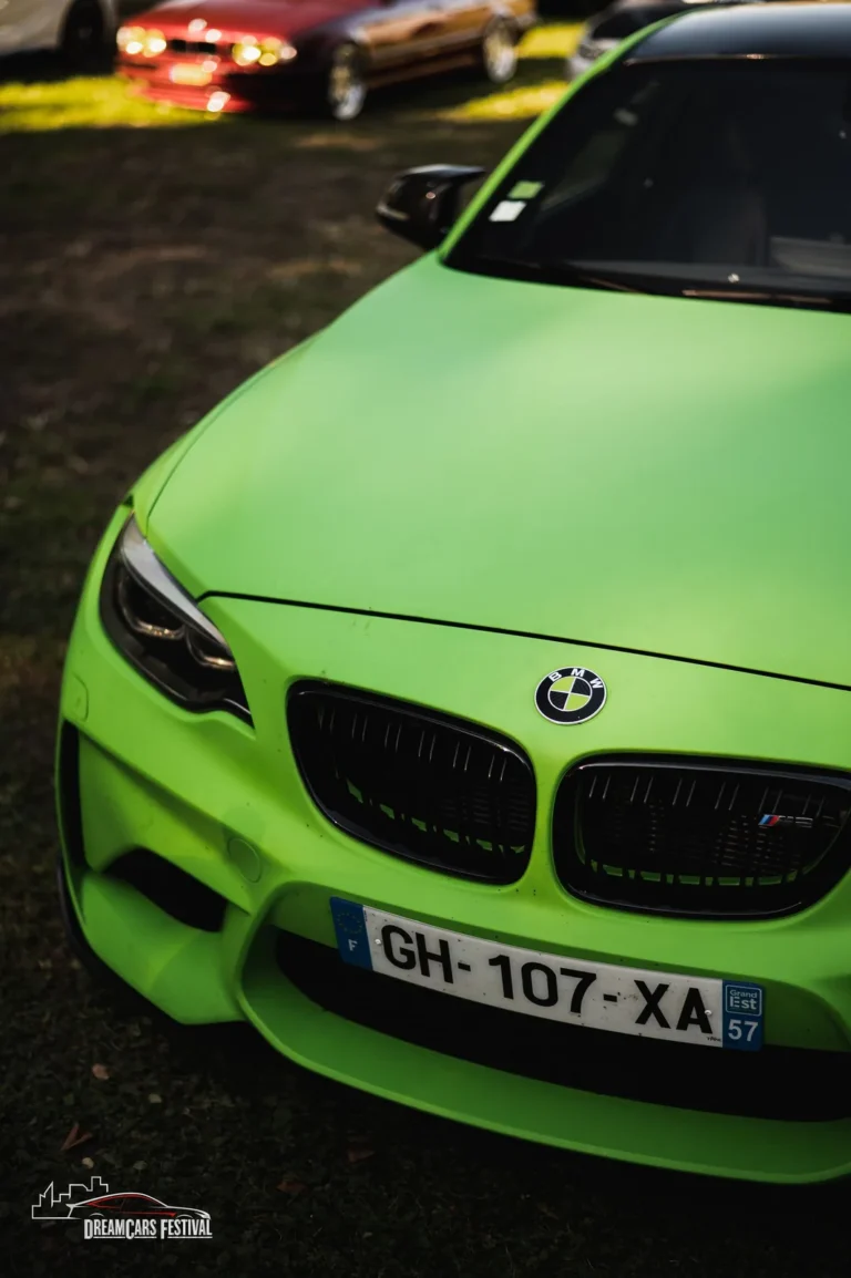 Voitures exposées au Dream Car Festival au Luxembourg