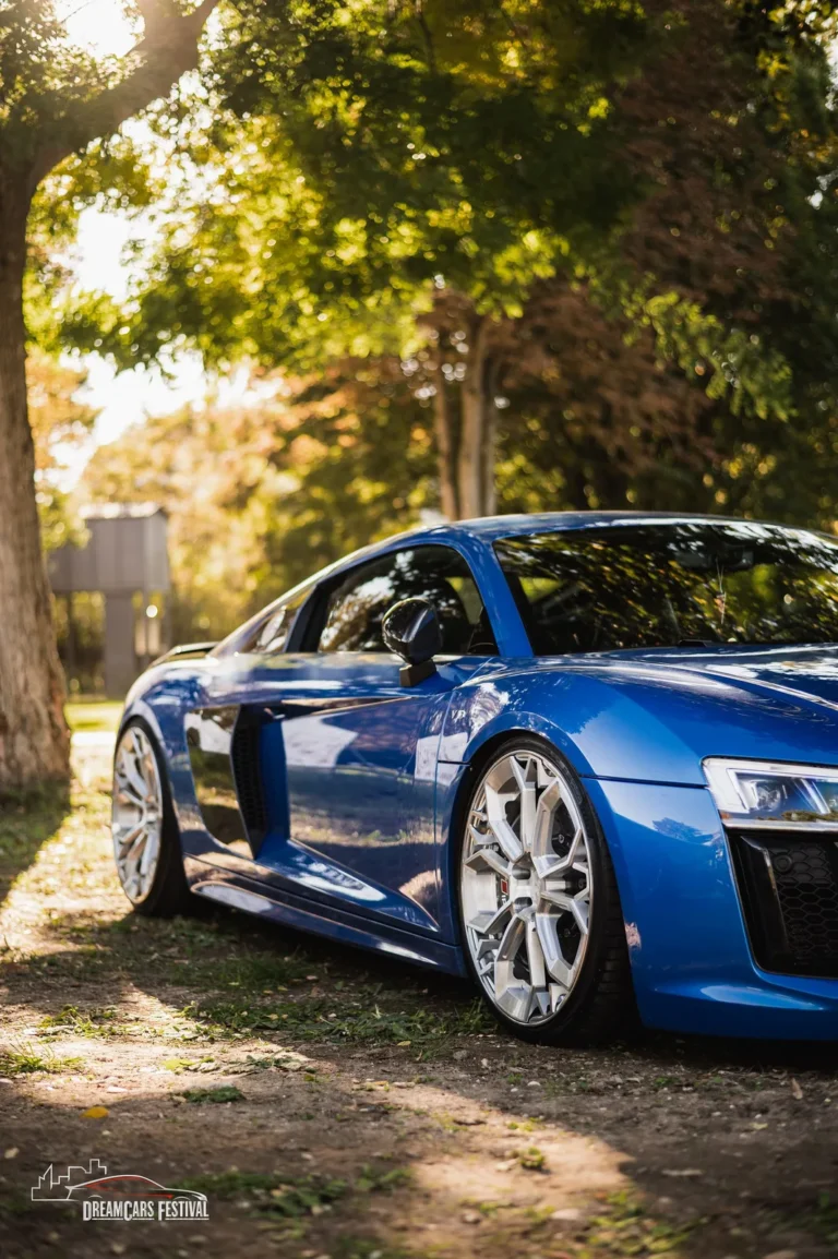 Voitures exposées au Dream Car Festival au Luxembourg