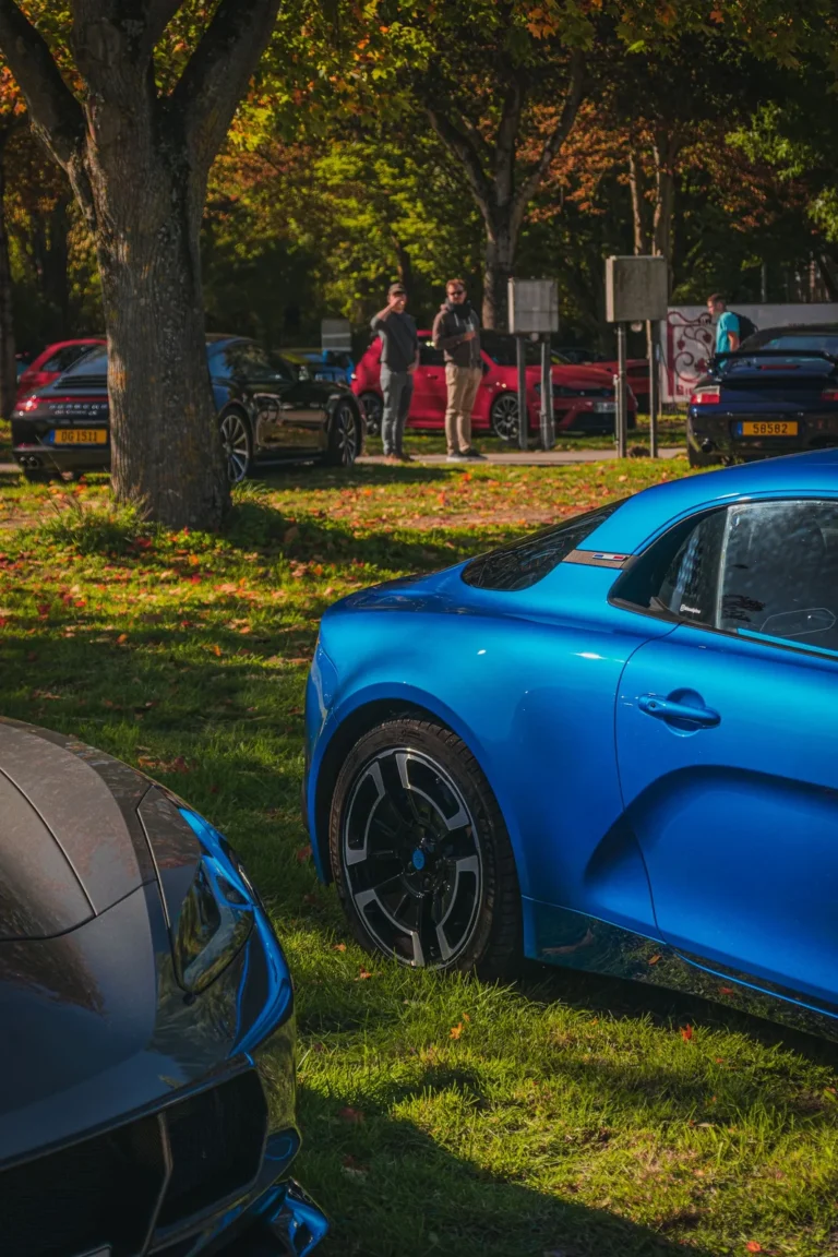 Voitures exposées au Dream Car Festival au Luxembourg