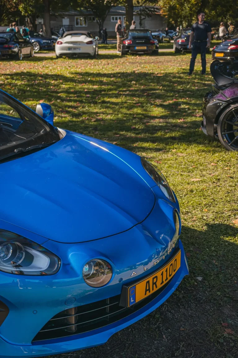 Voitures exposées au Dream Car Festival au Luxembourg