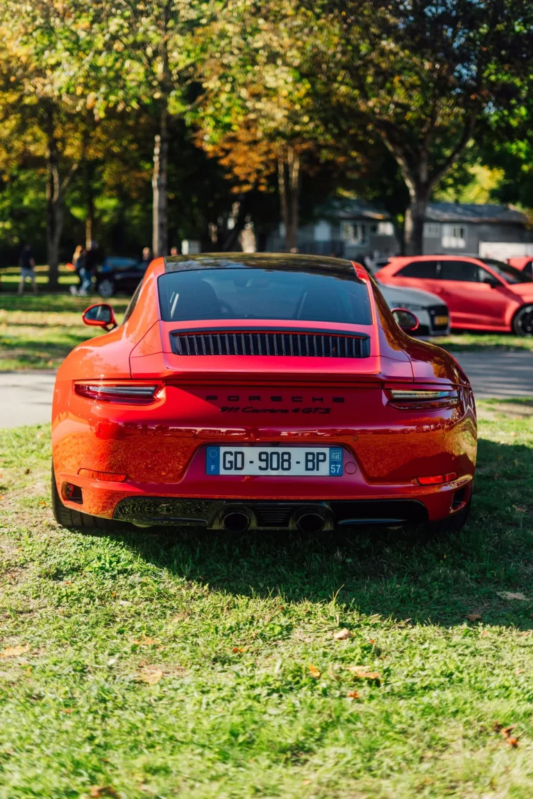 Voitures exposées au Dream Car Festival au Luxembourg