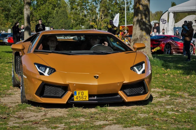 Voitures exposées au Dream Car Festival au Luxembourg