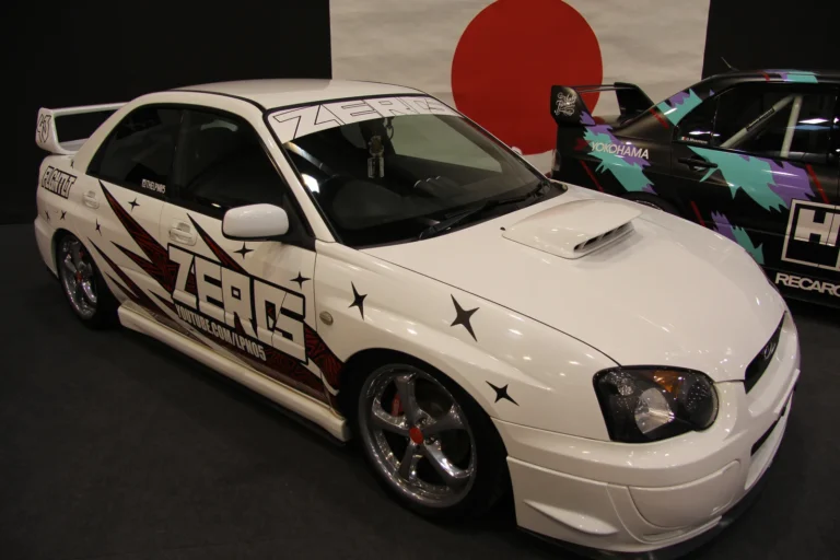 Compacte blanche préparée — Essen Motor Show 2023