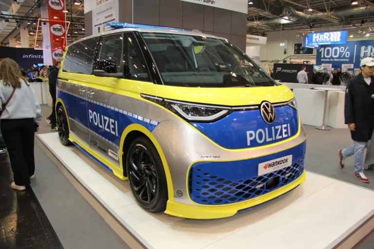 Voiture de police allemande exposée — Essen Motor Show 2023