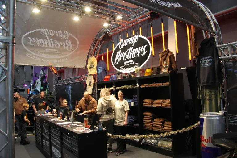 Stand de dégustation dans le salon — Essen Motor Show 2023