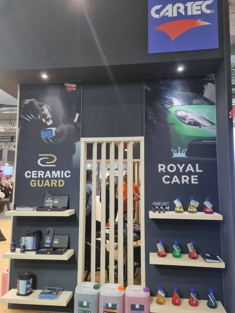 Stand et présentation des produits Cartec à Automechanika Francfort 2024
