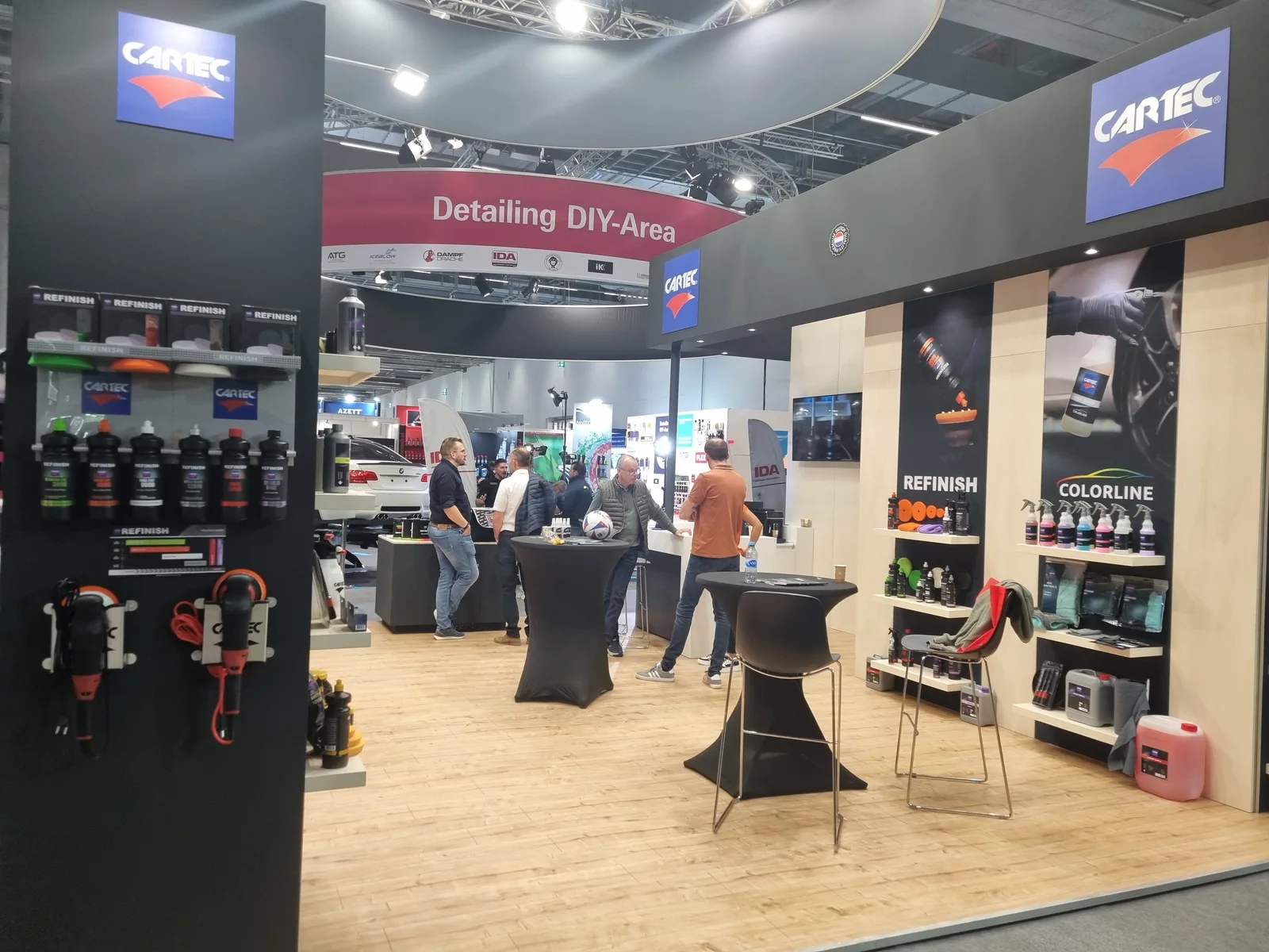 Stand et présentation des produits Cartec à Automechanika Francfort 2024