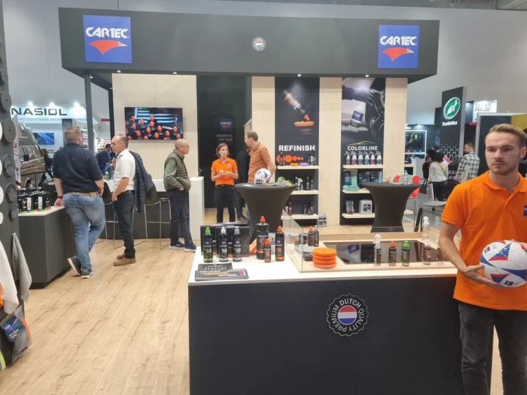 Stand et présentation des produits Cartec à Automechanika Francfort 2024