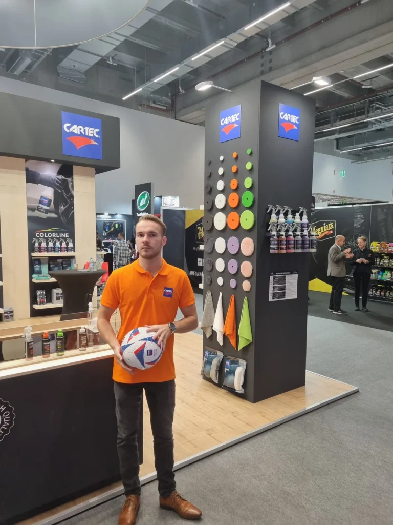 Stand et présentation des produits Cartec à Automechanika Francfort 2024