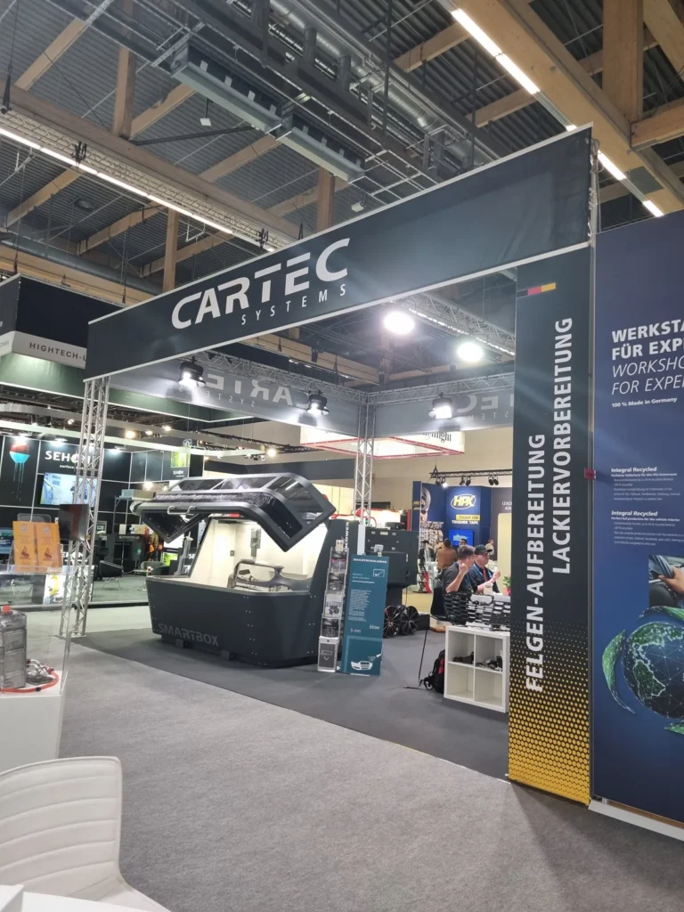 Stand et présentation des produits Cartec à Automechanika Francfort 2024