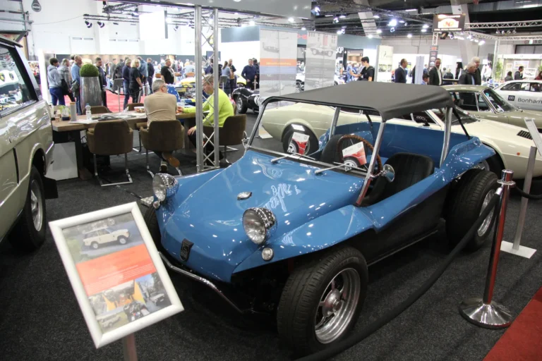 V&eacute;hicule ou d&eacute;tail photographi&eacute; lors de notre visite d&rsquo;InterClassics Bruxelles 2023