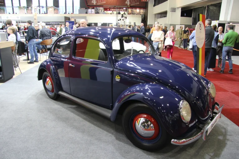 V&eacute;hicule ou d&eacute;tail photographi&eacute; lors de notre visite d&rsquo;InterClassics Bruxelles 2023