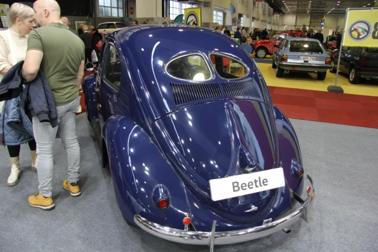 V&eacute;hicule ou d&eacute;tail photographi&eacute; lors de notre visite d&rsquo;InterClassics Bruxelles 2023