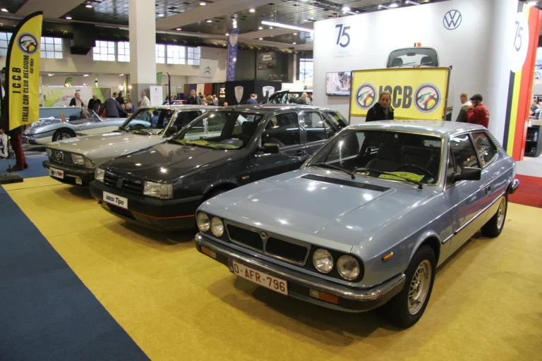 V&eacute;hicule ou d&eacute;tail photographi&eacute; lors de notre visite d&rsquo;InterClassics Bruxelles 2023
