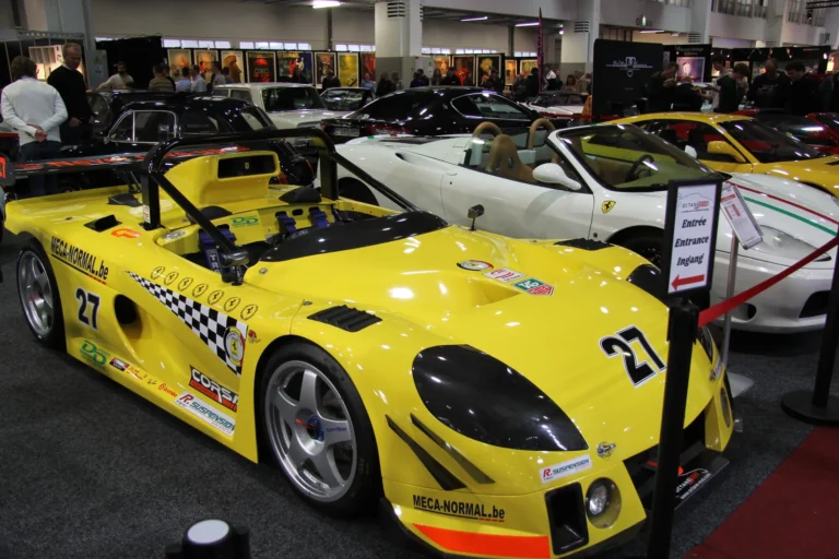 V&eacute;hicule ou d&eacute;tail photographi&eacute; lors de notre visite d&rsquo;InterClassics Bruxelles 2023