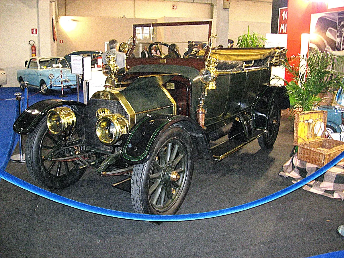 SCAT 15 20HP — Auto e Moto d’Epoca 2008 — Italie — galerie Sébastien Cartec Wallonie