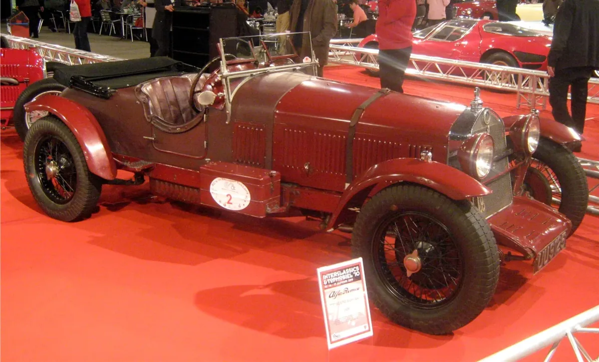 Alfa Romeo 6C 1750 Super Sport — InterClassics Maastricht 2010 — Pays-Bas — galerie Sébastien Cartec Wallonie