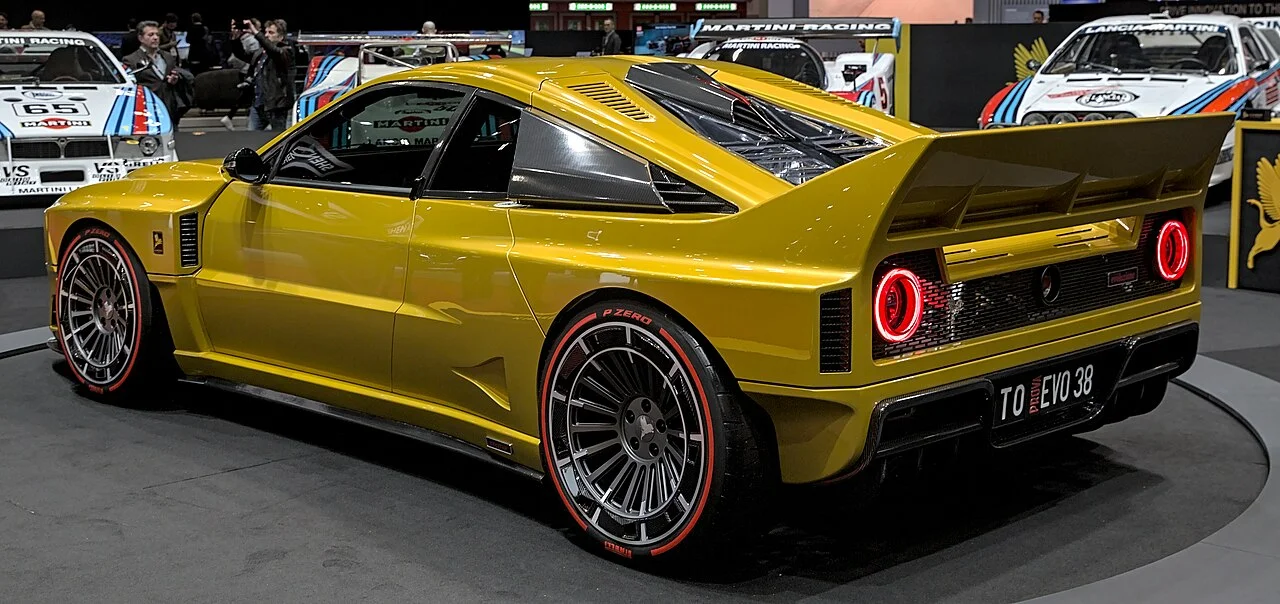 Kimera Evo 38 vue de l&rsquo;arri&egrave;re &mdash; Salon de Gen&egrave;ve 2024 &mdash; galerie Passion Auto de S&eacute;bastien Cartec