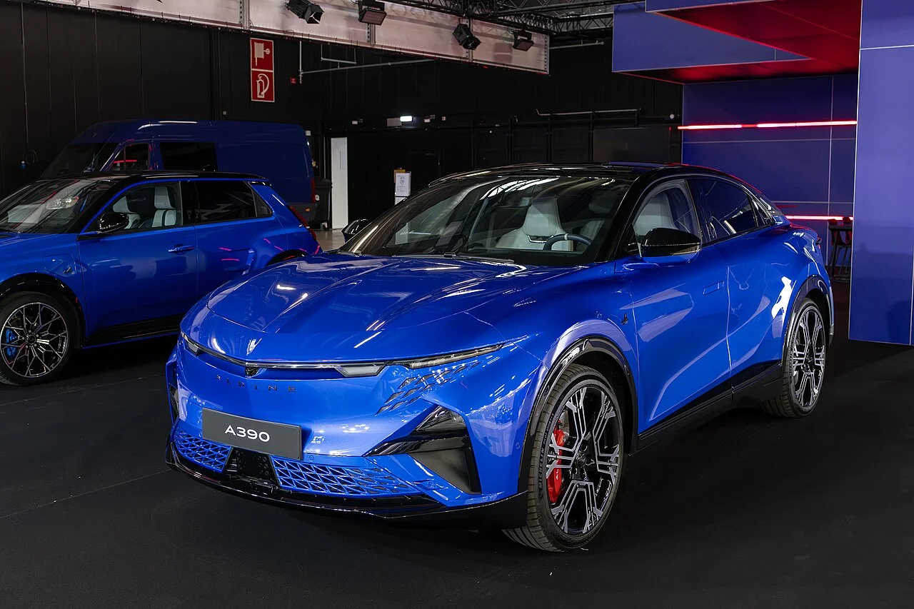 Alpine A390 &mdash; International Motor Show &mdash; Luxembourg 2025 &mdash; galerie Passion Auto de S&eacute;bastien Cartec