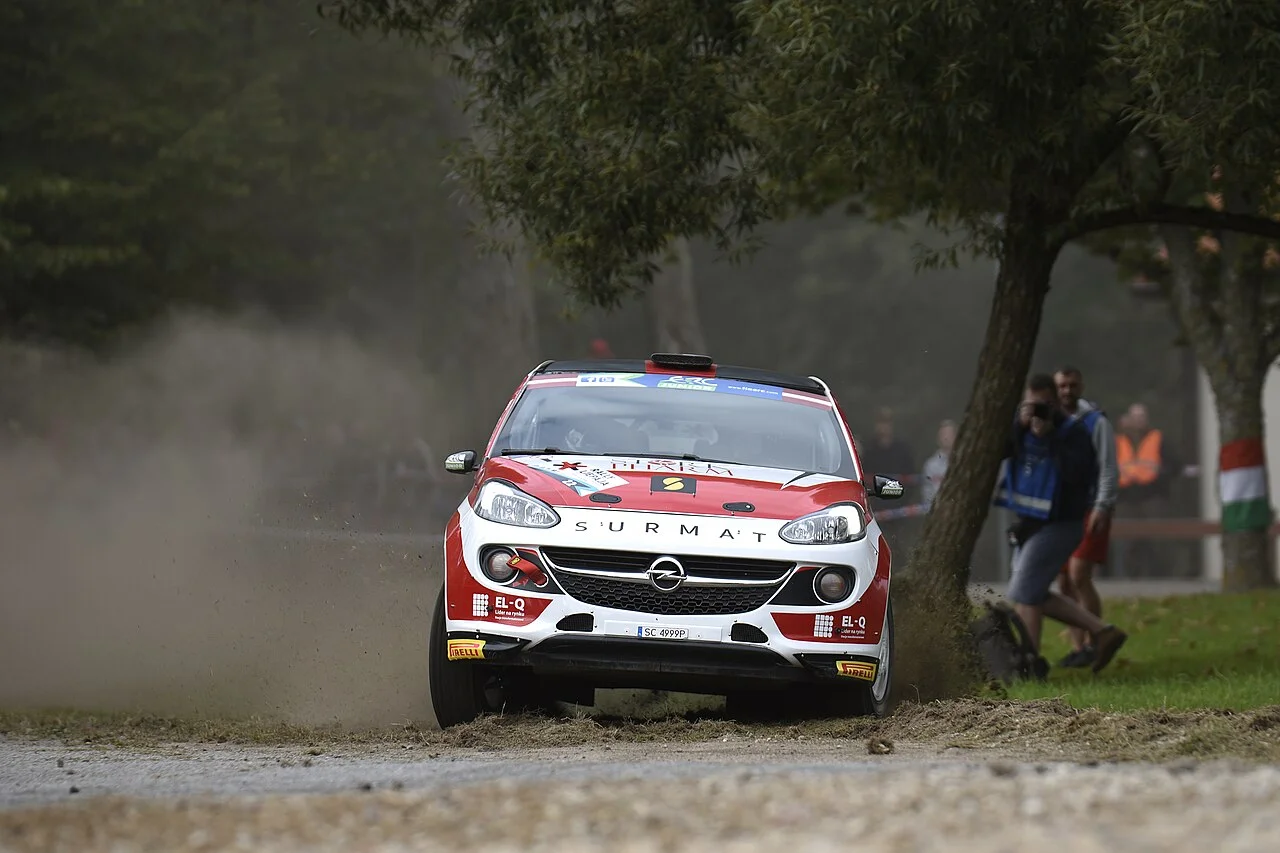 Opel Adam R2 en sp&eacute;ciale &mdash; Rally Liepāja 2016 &mdash; galerie Passion Auto de S&eacute;bastien Cartec