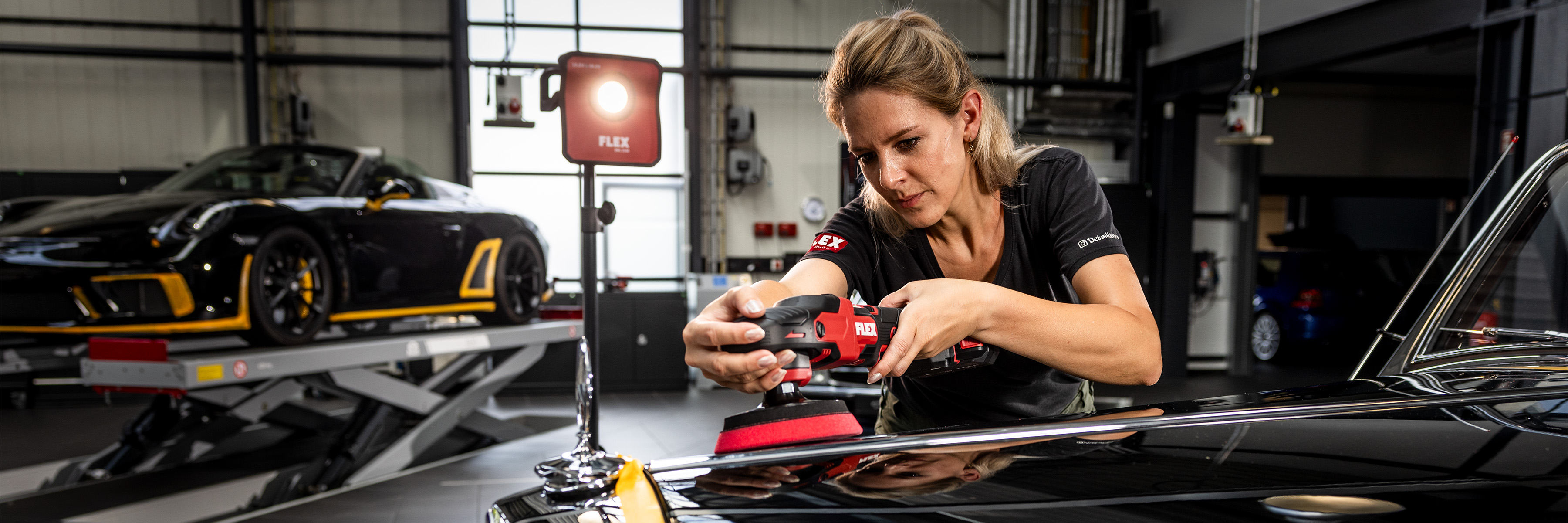 Polisseuses FLEX pour detailing et carrosserie