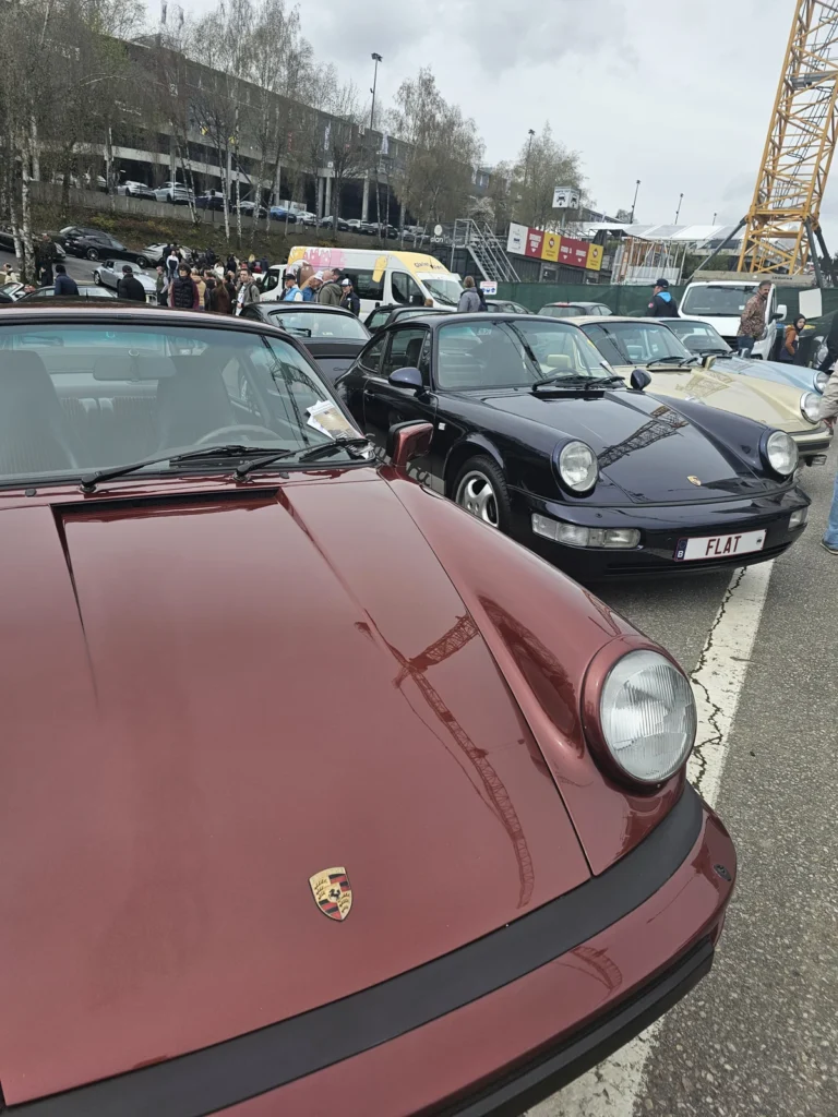 Porsche classiques vues de face &mdash; Porsche Days 2026