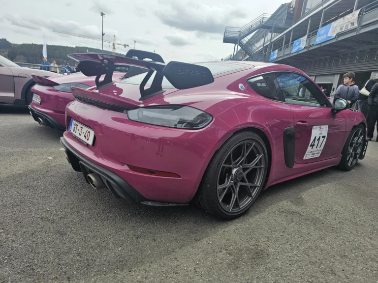 Porsche 718 Spyder RS rose &mdash; Porsche Days 2026