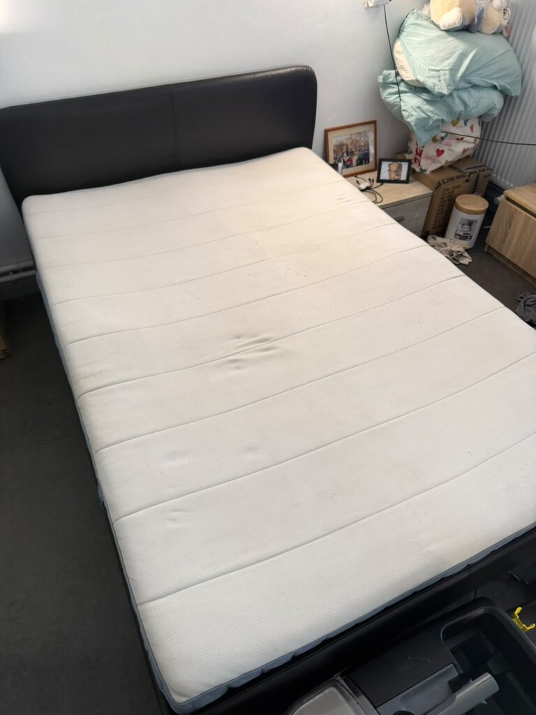 Matelas apr&egrave;s nettoyage Textile Cleaner