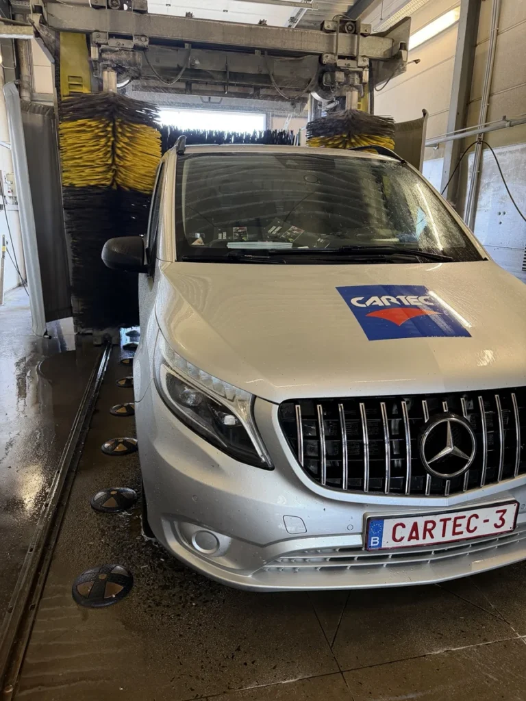 Vito CARTEC : vue avant pendant le cycle de lavage