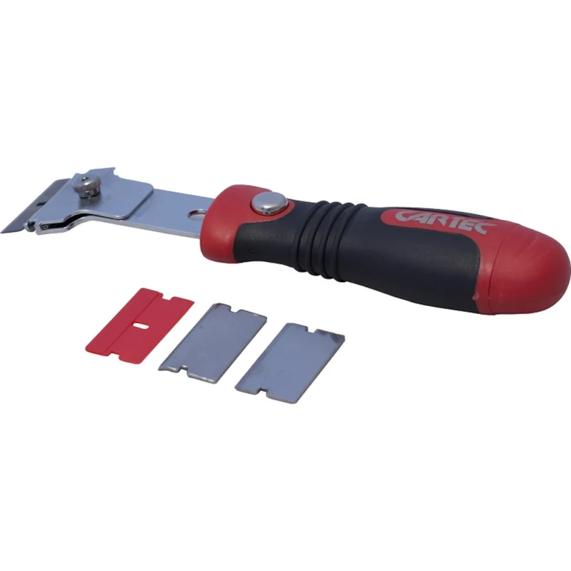 Cartec lame r&eacute;tractable inclus. 4 x lame