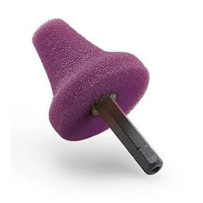 Flex tampon de polissage PK-V 35 HEX conique 5 stk violet