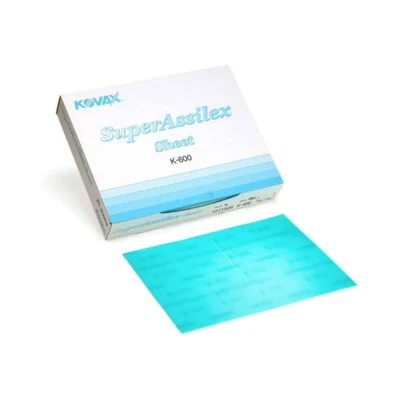 Kovax Assilex bleu Dry 170x130mm P600 25 pièces — lot de 25
