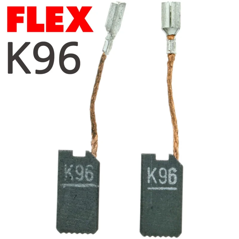 Flex PE14-2 150 charbons moteur s&eacute;par&eacute; (K96) 2 pi&egrave;ces &mdash; lot de 2