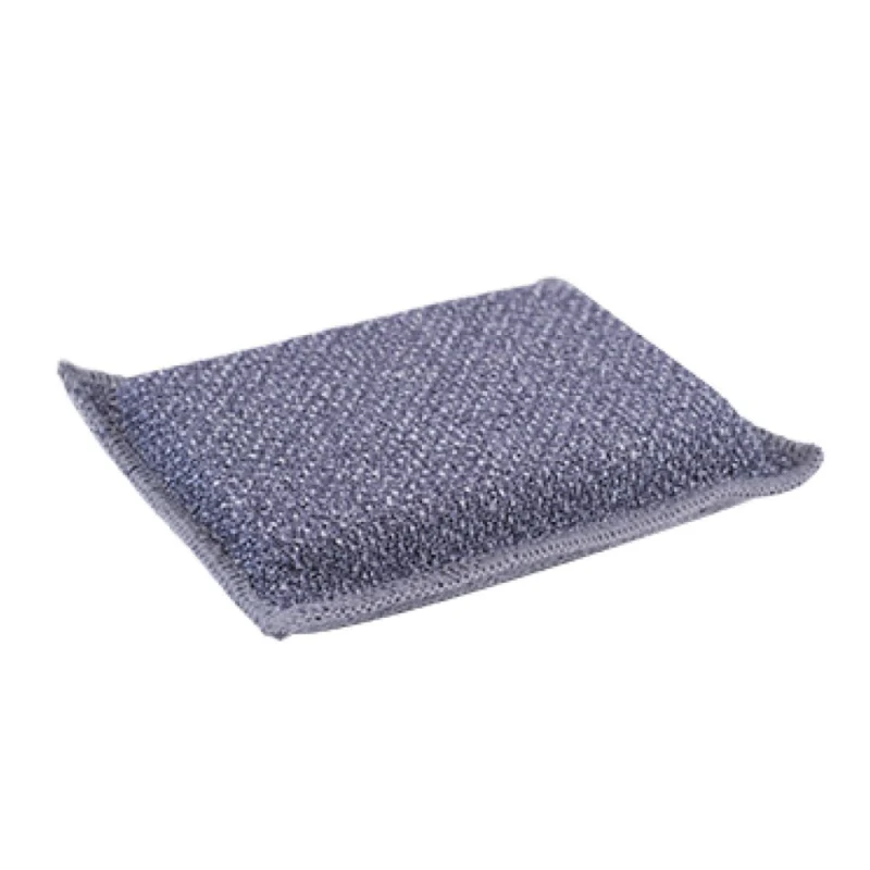 microfibre &eacute;ponge abrasive DUO 13 x 9 cm gris (1 face abrasive)