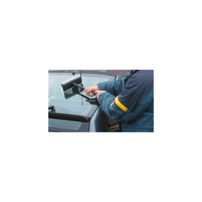 Vikan raclette pour vitres avec &eacute;ponge en manche t&eacute;lescopique 60-125cm manche