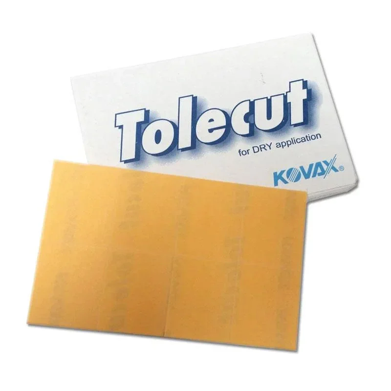 Kovax Tolecut Orange 70x114mm P1200 25 pi&egrave;ces &mdash; lot de 25