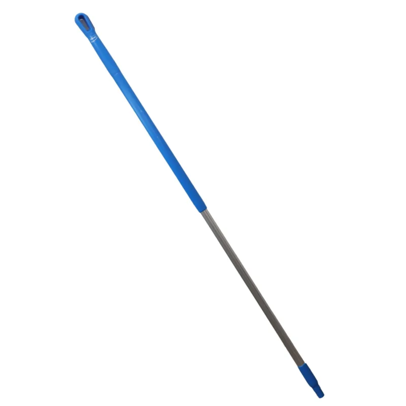 Vikan hygiène manche 1,5 mètres ergonomique aluminium bleu