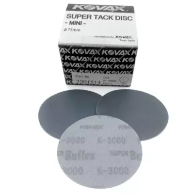 Kovax Buflex Dry noir 75mm P3000 50 pièces — lot de 50