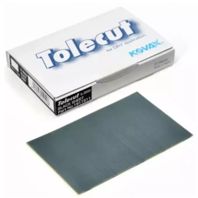 Kovax Tolecut noir 70x114mm P3000 25 pi&egrave;ces &mdash; lot de 25