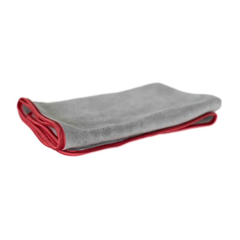 chiffons microfibres Elifino gris-rouge 50*50cm