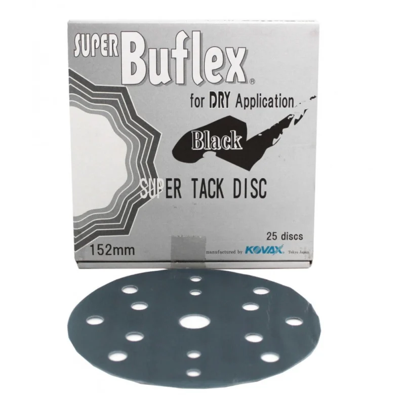 Kovax Buflex Dry noir 152mm P3000 25 pièces — lot de 25