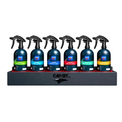 Support mural noir pour 6 bouteilles de 1 litre